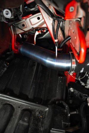 Subaru WRX Performance Air Intake - Torque Solution - Titanium - Burnt Blue - `22-`27 Subaru WRX Performance Air Intake - Torque Solution - Titanium - Burnt Blue - `22-`27